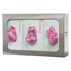 BOWMAN DISPENSERS GS-006 Glove Box Dispenser,3 Boxes 34GF01