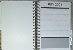 2026 Spiral Weekly Monthly Planner 12 Month PUNCH STUDIO Paperback GREEN 6.5 X 9