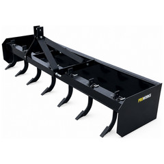 PROWORKS 96″ Box Blade 3 Point Hitch Tractor Scraper Grader 8 FT USA 7 Ripper