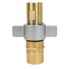 NEW 1″ NPT Wet-Line Wing Nut Hydraulic Quick Disconnect Coupler / Coupling Set