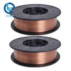 ER70S-6 .030 Inch (0.8mm) Mild Steel MIG Welding Wire 11-lb × 2 Roll