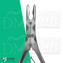 Beyer Bone Rongeur Curved 3.5mm Bite 7″ Double Action Orthopedic Instruments