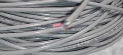 230 Ft of Genesis 1157 22/6C Not Shielded Security/Control Cable CL2 CM Gray