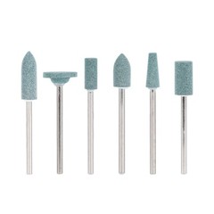 AZDENT Dental Lab Polishing Diamond Burs Kit 2.35mm For Ceramics Porcelain
