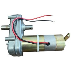 High Torque 12V DC Motor Low Speed 11RPM Gear Dual Output Shaft 1-025-050