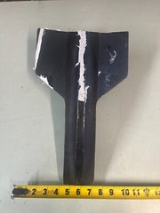 10″ Agrituf Aggressive Ripper Point for Case IH 1-1/2″ Shank ATSRC10A-112 Black