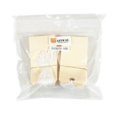 100 Manila 5 3/4″ x 2 7/8″ Size 7 Inventory Merchandise Price Tags with String