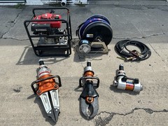 Lot of Holmatro Rescue Equipment Extrication Tools Jaws of Life Hurst Amkus