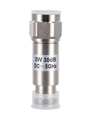Compact Design 2W RF Coaxial Attenuator N Type Male to Female 1dB 40dB DC3 0GHz