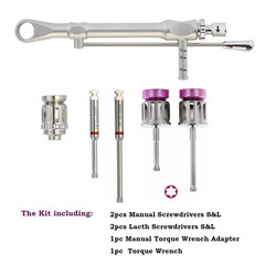 Implant Straumann SCS Screwdrivers Torque Wrench Manual Drivers Latch Adapter