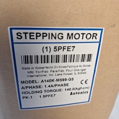 A140K-M599-G5 AUTONICS Stepper Motor: NEMA 34 / 85mm Frame, 5PFE7