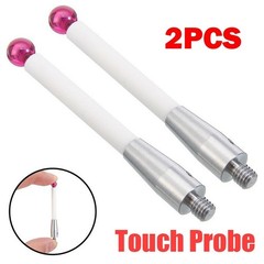 2 Pack CMM Probe Stylus FOR Renishaw A-5000-3709 50mm Ceramic Stem 6mm Ball