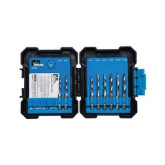Ideal 36-600 Standard Drill Tap 8-Piece Kit HSS SmoothStart 1/4in Hex