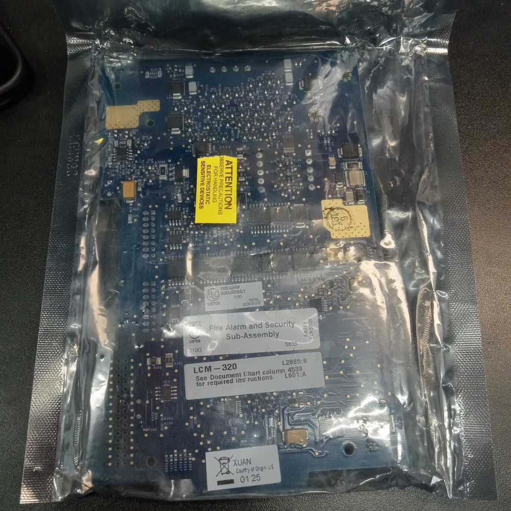 Notifier LCM-320 RoHS Loop Expander Module – NEW – FREE EXPRESS SHIPPING