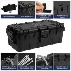 Outdoor Extension Cord Box Power Strip Cover Waterproof Cable Protector Case