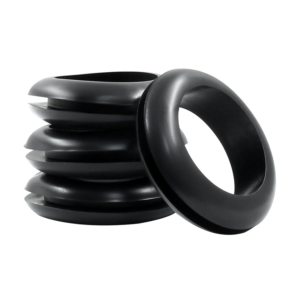 12PCS 25mm Rubber Grommets Wire Hole Protectors Cable Insulation 1 Inch ID