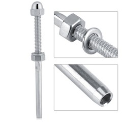 50X T316 Swage Threaded Tensioner for 1/8″ Cable Railing Systems Stainless Steel