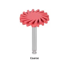 6Pcs AZDENT Dental Composite Polishing Wheels RA 2.35mm Burs Coarse/Medium/Fine
