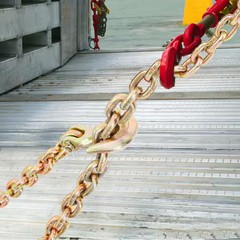 Transport Binder Chain 4,900 lbs. Load Capacity G80 Tow Chain 5/16 in. x 20 ft.