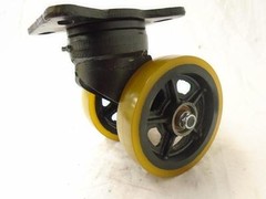 6″ Forged Kingpinless ERGO Maintenance Free Swivel Caster &Rigid Prec Sealed Brg