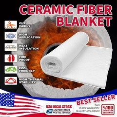 Long Service Life 24″x48″ Ceramic Fiber for Industrial Duct Heat Insulation