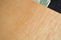 Flame Maple Raw Wood Veneer Sheet 12 x 31 inches 1/42nd 4671-58