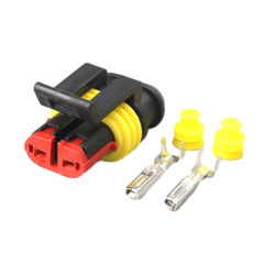 Car 1 2 3 4 5 6 Pin Superseal Waterproof Electrical Terminal Wire Connector Plug
