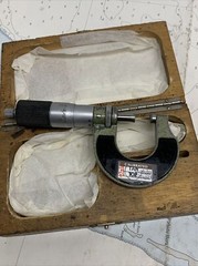pair of pav micrometers. 0-1” and 2-3”. .0001” carbide faces. Liechtenstein