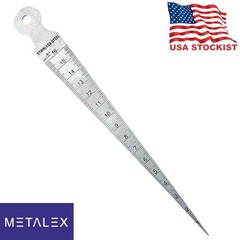 Bore Taper Gauge Set of 2 Pieces Range 1/32″ To 1-1/8″ Imperial & 1 To 30mm USA
