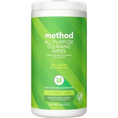 Method Lime & Sea Salt All Purpose Cleaning Wipes, 70 CT 70 Count (Pack of 1)