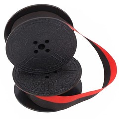 Nylon Typewriter Ribbon Set Easy to Install and Replace Red and Black Ink