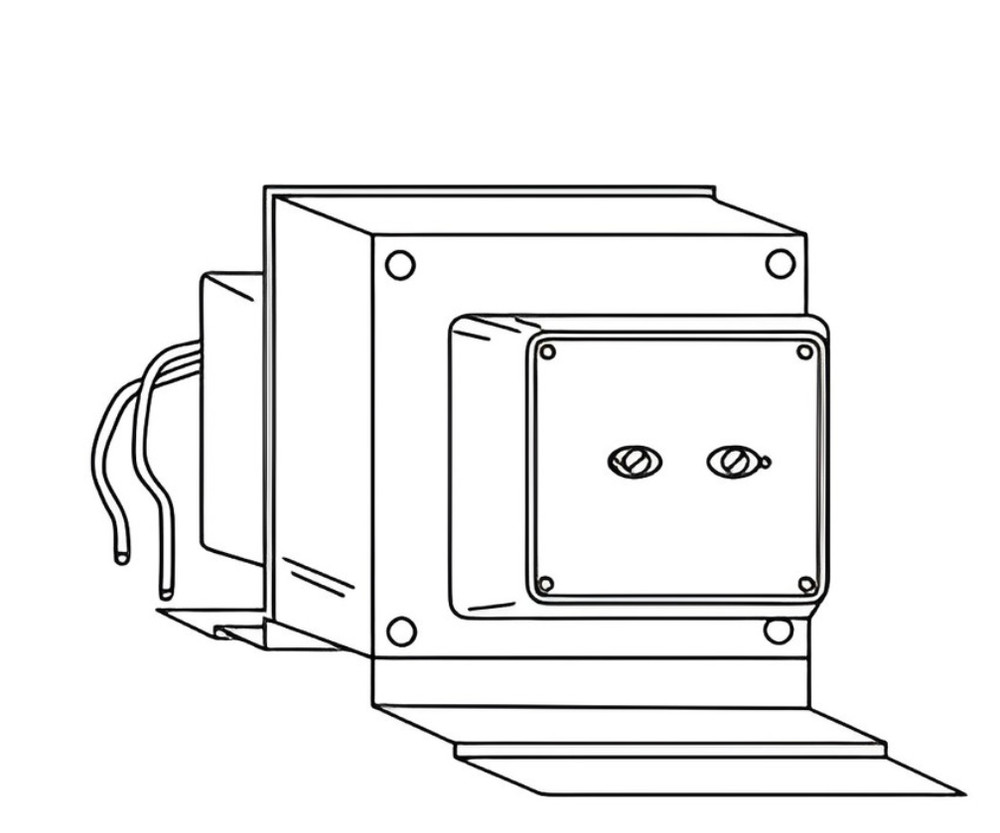Detex Class 2 Transformer, 40 VA, Not Rated, 24V AC, 115V AC PP-5152-2 Detex