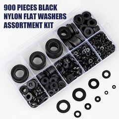 WEGOUP 900-Piece M2, M2.5, M3, M4, M5, M6, M8, M10, M12 millimeters, Black
