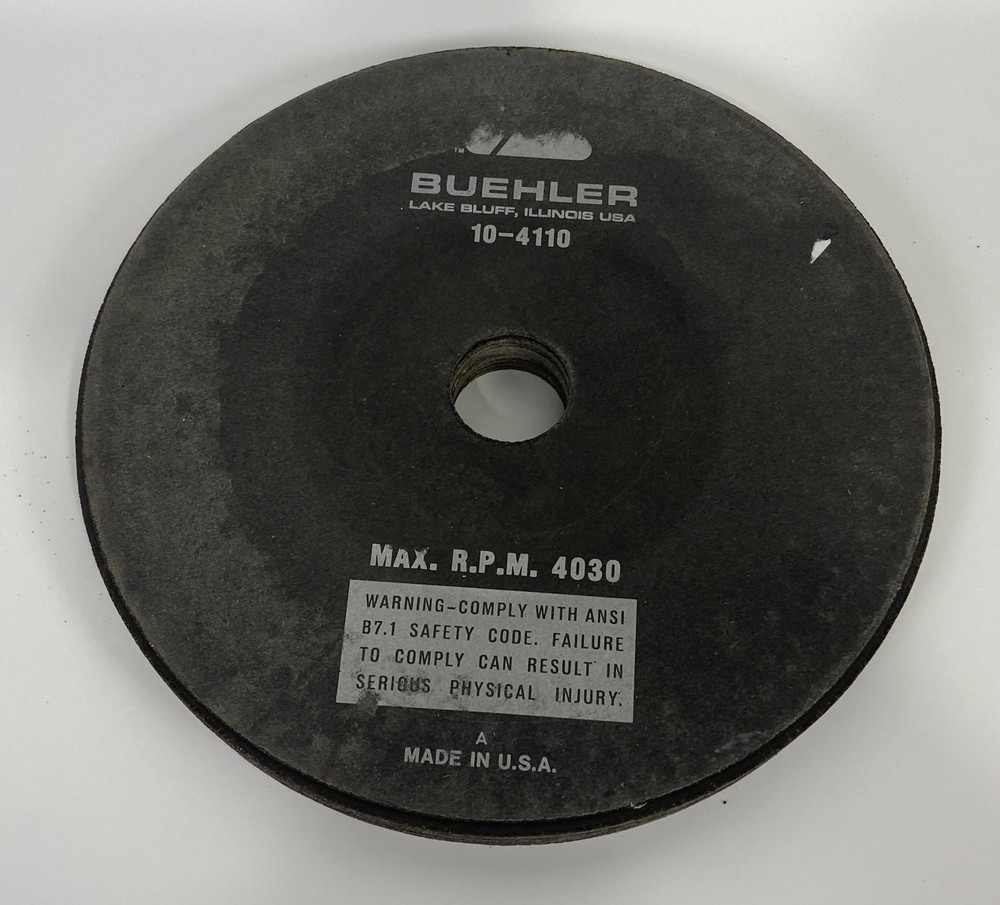 Lot of (10) Buehler 10-4110 9″ Linear Chop Abrasive Cutting Blade HRC60 0.07in
