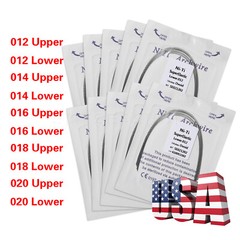 10pcs/pk Dental Orthodontic Niti Arch Wire Round Ovoid Form all size option