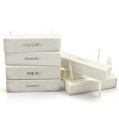 30w power cement resistor 1R/2/3/4/5/6/8/10/12/20/25/100European / 200 ohms