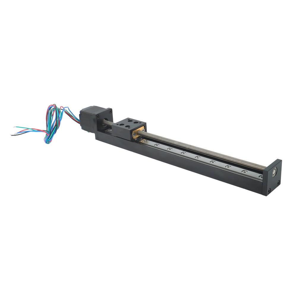 200mm T6×1 Mini Linear Rail Module LeadScrew Stage Actuator With NEMA11 Stepper