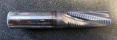 Vardex 7/8 14 Pitch Solid Carbide Thread Mill 4FL Coolant Thru Center