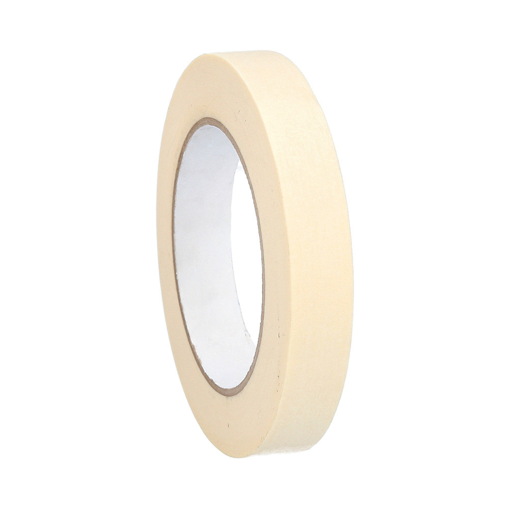 Ivory General Masking Tape 1 1/2″ x 60 Yards 5.2 Mil, Industrial Tape 24 Rolls