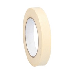 Ivory General Masking Tape 1 1/2″ x 60 Yards 5.2 Mil, Industrial Tape 24 Rolls