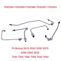 Fuel Tube Kit for Bobcat T450 T550 T590 T595 T630 T650 Compact Track Loader