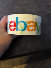 eBay Branded 75 Yds Packaging Tape – 1 Roll