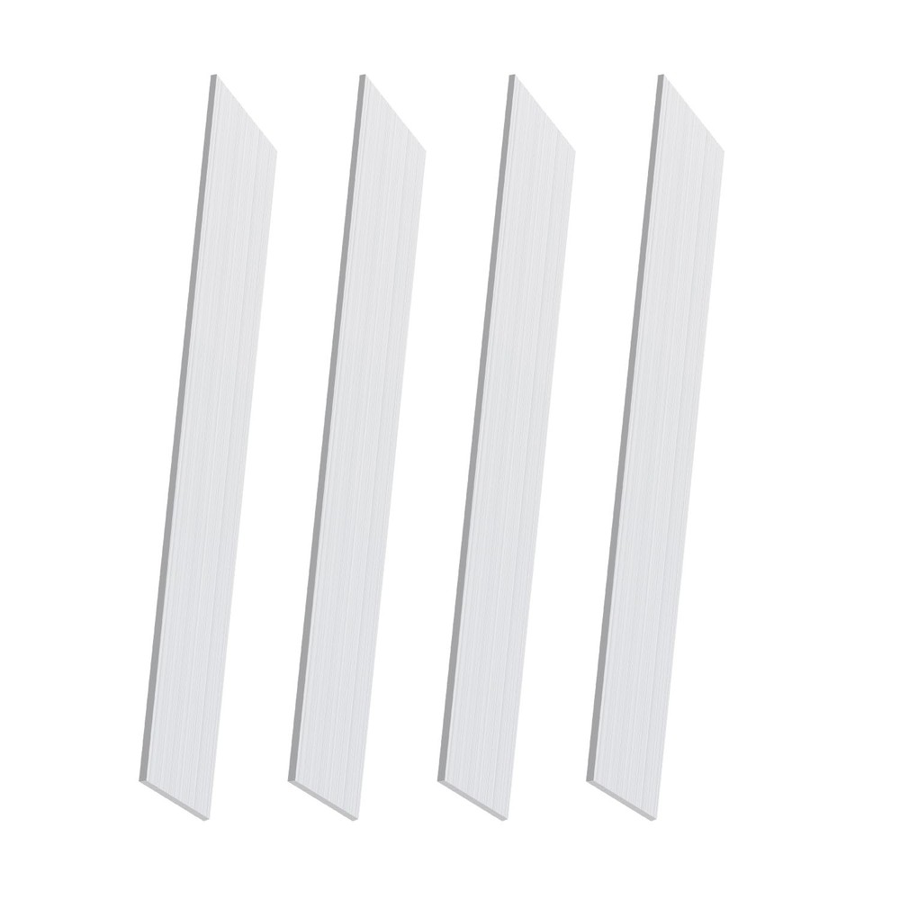 6061 Aluminum Flat Bar, 1/8″ x 1.2″ x 12″ Rectangle Aluminum Bar Stock, T6511…