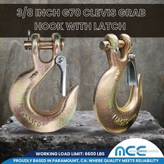 G70 5/16″ 3/8″ 1/2″ Tow Chain Clevis Slip Hook for Flatbed Truck Transport Chain