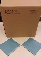 Du-Pont Blue Sontara Quarter Folded, Flat Pack, 12″ X 13″, Blue, 800 sheets/cs.