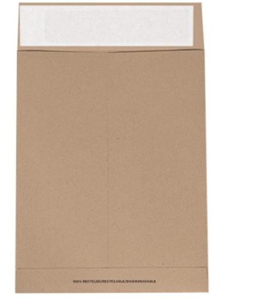 10 x 13″ Kraft TerraBoard Flat Mailer 100% Recycled 250/Case