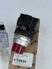 Eaton HT8GBRV3 Illuminated Red Push Button 24V – New