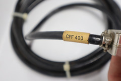 Alcatel CFF 400 Turbo Vacuum Pump Controller Connecting Cable White