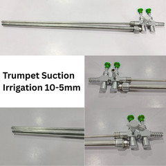Laparoscopic Trumpet Suction Irrigation Cannula 10 – 5mm Instruments CE Approved
