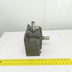 White F1325-3 35:1 Ratio Right Angle Gear Box 50RPM Output 2652 Torq 2.65HP In
